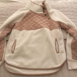 Abercrombie Fleece Snap Pullover